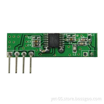 Wireless Super Regenerative Receiver Modulator Series 433.315mhz YET205-4